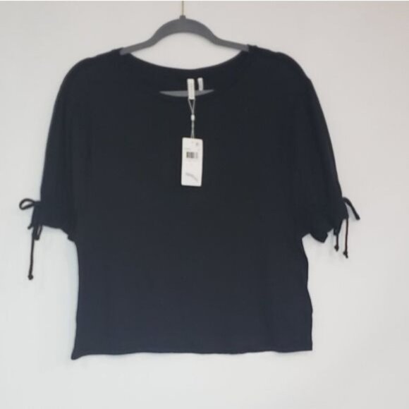 NWT Comune Tie‎ Sleeve Round neck tee Size L - Picture 3 of 10